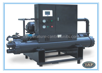 Low-temp Industrial Water-Cooled Screw Chiller For Injection Machinery