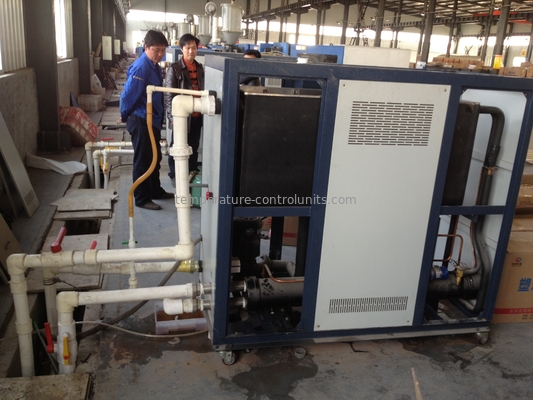Low-temp Industrial Water-Cooled Screw Chiller For Injection Machinery