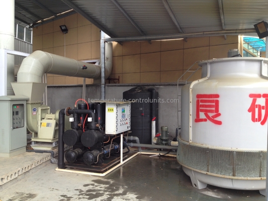 Low-temp Industrial Water-Cooled Screw Chiller For Injection Machinery