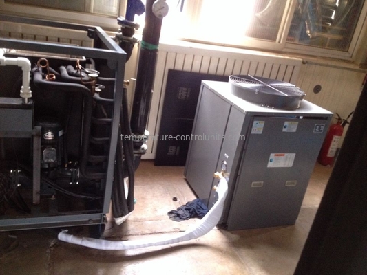 AODE Semi Enclosed Water Cooled Screw Chiller For Cooling Mold