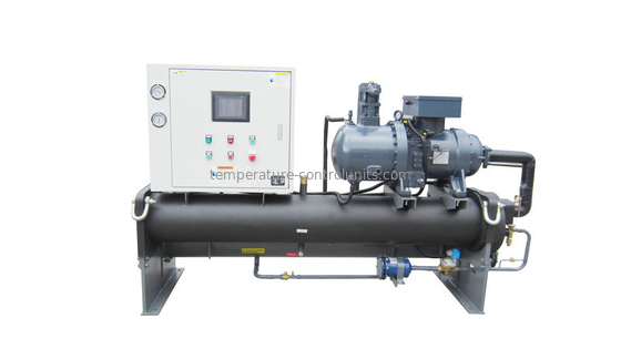 22KW 水によって冷却されるねじスリラー、半封鎖冷却機械
